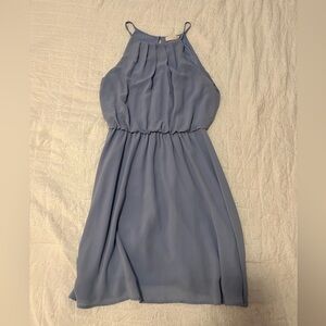 Lush- dress, baby blue, size medium